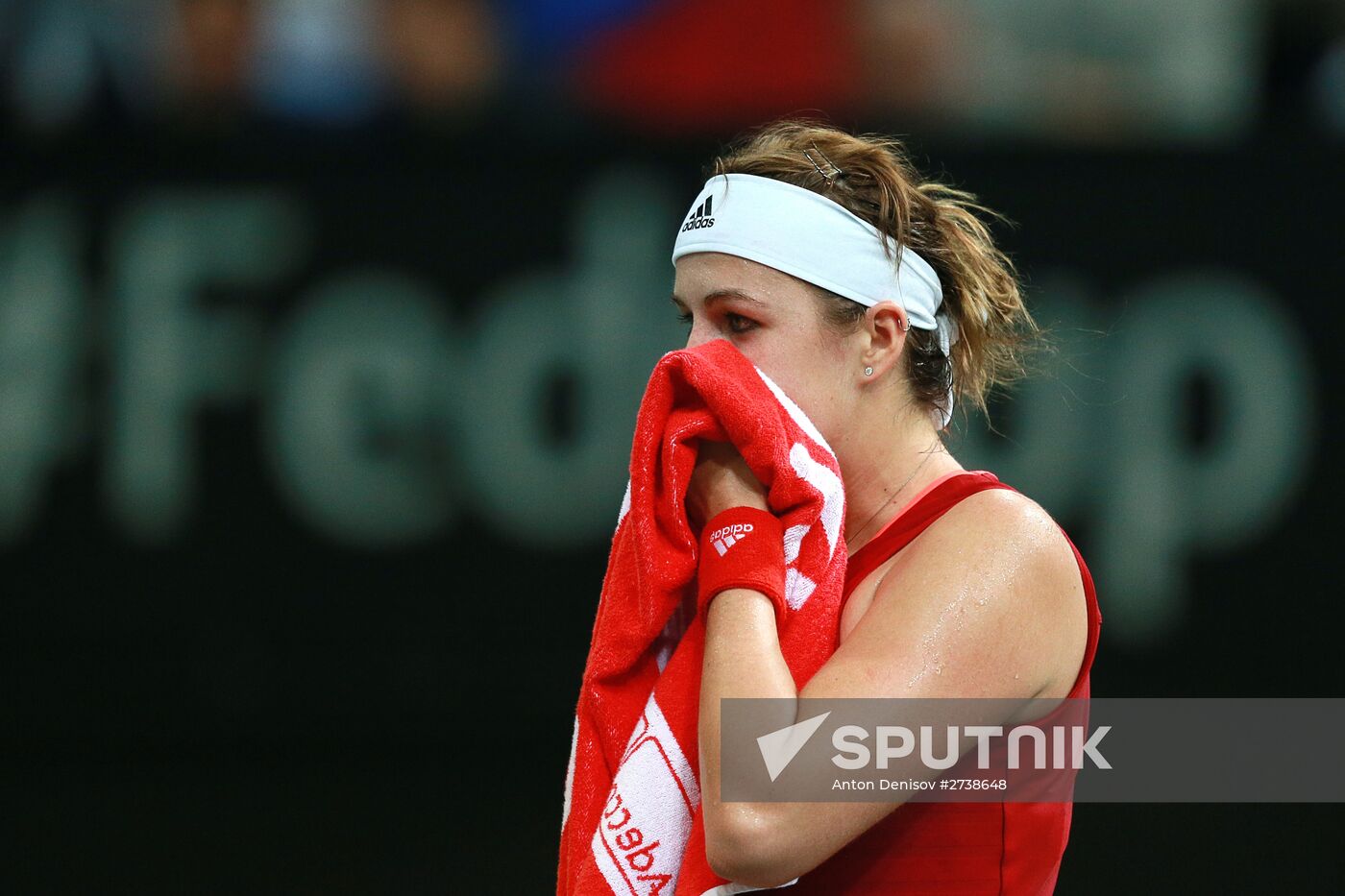 Fed Cup. Finals. Czech Republic vs. Russia. Day 2