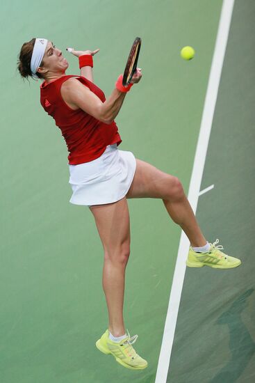 Fed Cup. Finals. Czech Republic vs. Russia. Day 2