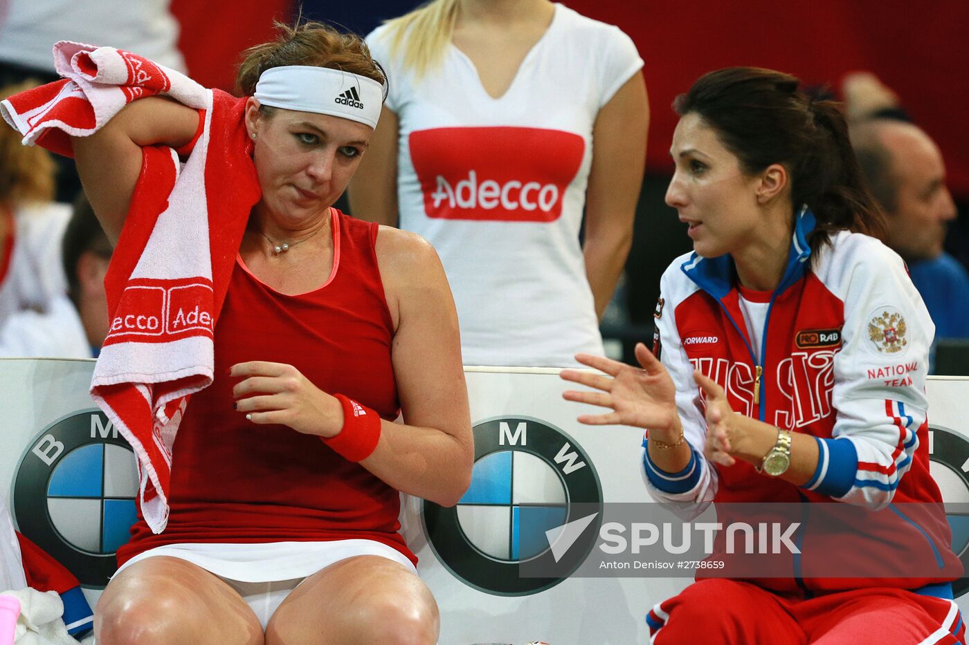 Fed Cup. Finals. Czech Republic vs. Russia. Day 2