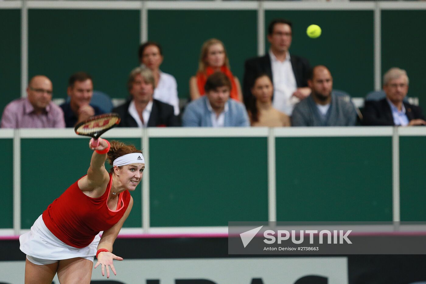 Fed Cup. Finals. Czech Republic vs. Russia. Day 2