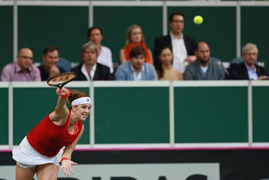 Fed Cup. Finals. Czech Republic vs. Russia. Day 2