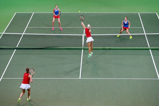 Fed Cup. Finals. Czech Republic vs. Russia. Day 2
