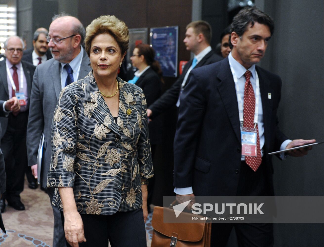 Vladimir Putin takes part in G20 summit in Turkey