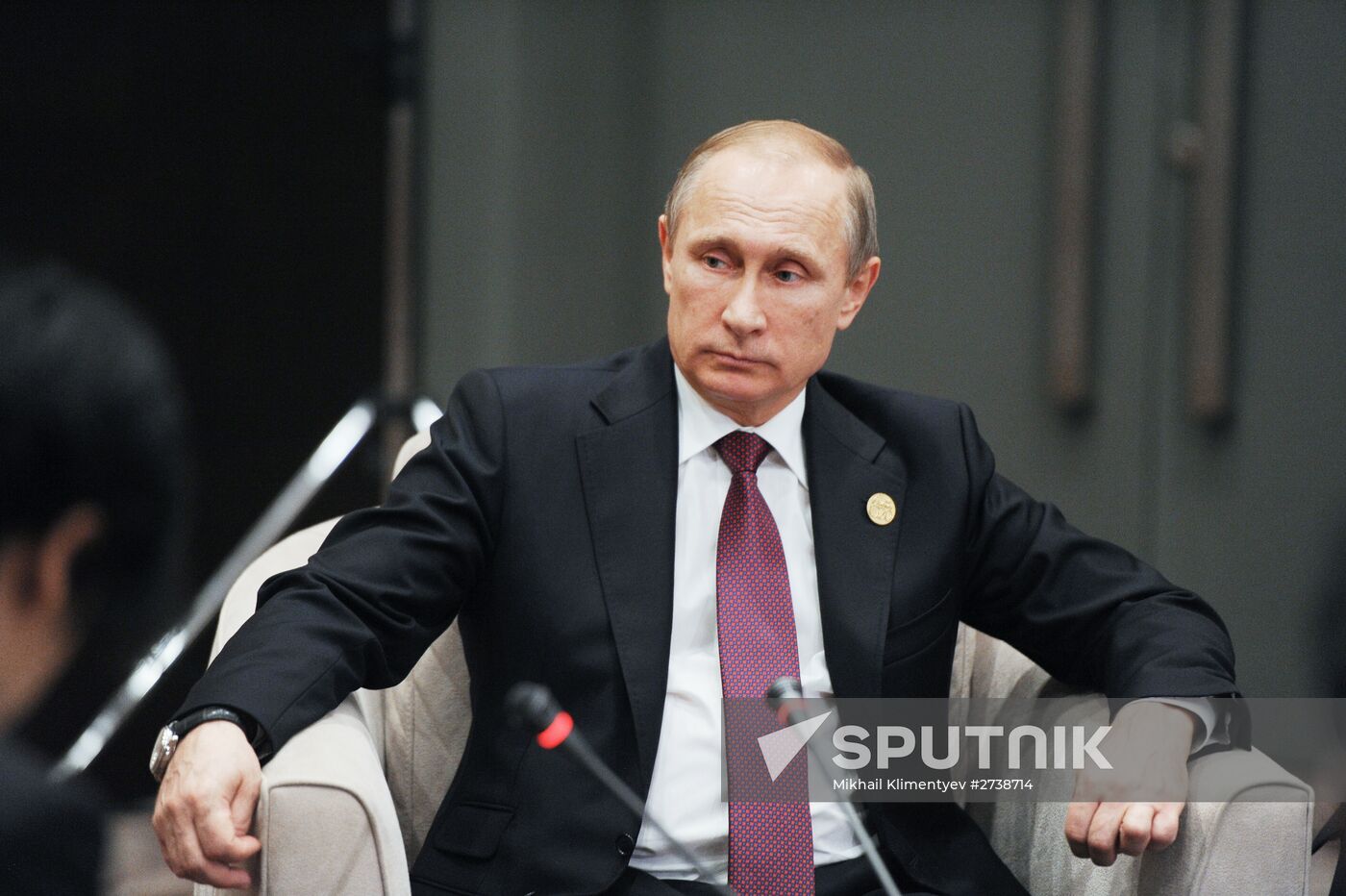 Vladimir Putin takes part in G20 summit in Turkey