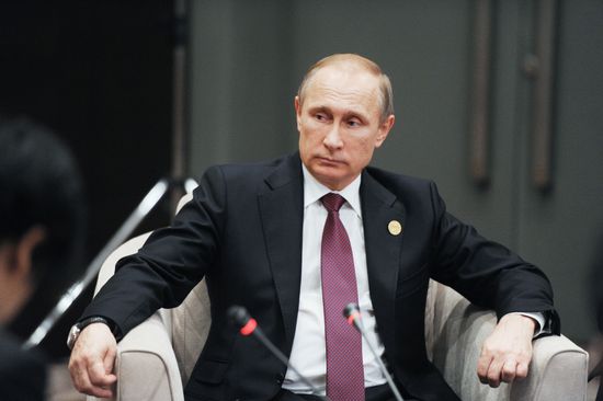 Vladimir Putin takes part in G20 summit in Turkey