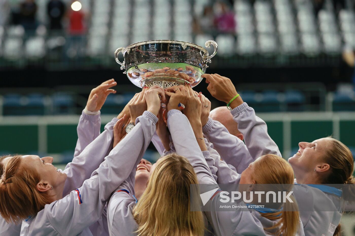 Fed Cup. Finals. Czech Republic vs. Russia. Day 2