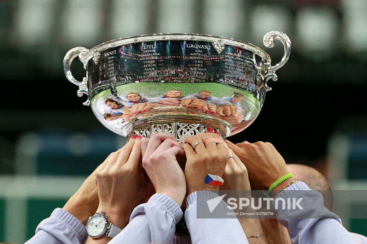 Fed Cup. Finals. Czech Republic vs. Russia. Day 2