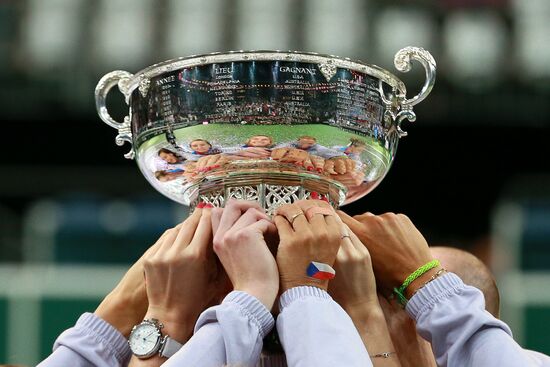 Fed Cup. Finals. Czech Republic vs. Russia. Day 2