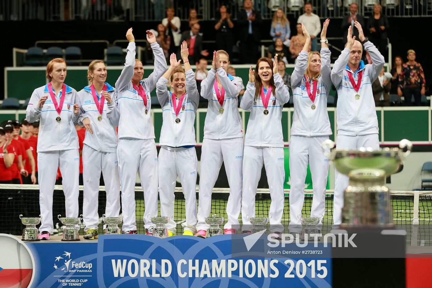Fed Cup. Finals. Czech Republic vs. Russia. Day 2