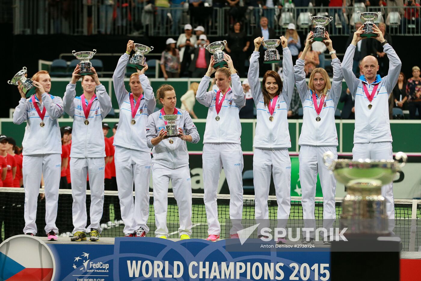 Fed Cup. Finals. Czech Republic vs. Russia. Day 2