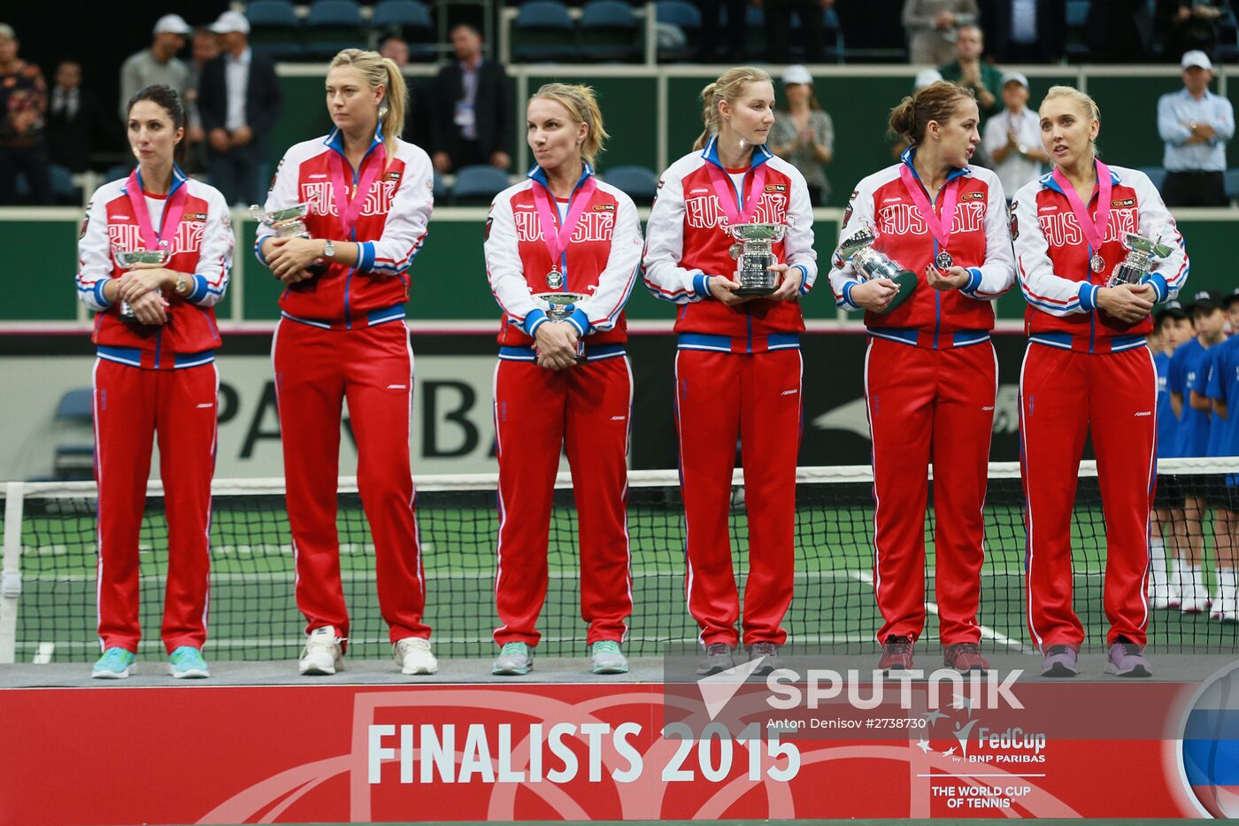 Fed Cup. Finals. Czech Republic vs. Russia. Day 2