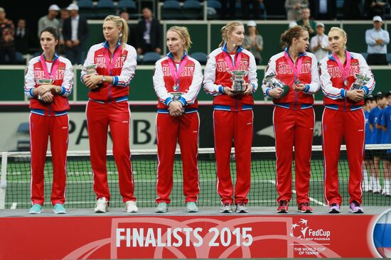 Fed Cup. Finals. Czech Republic vs. Russia. Day 2