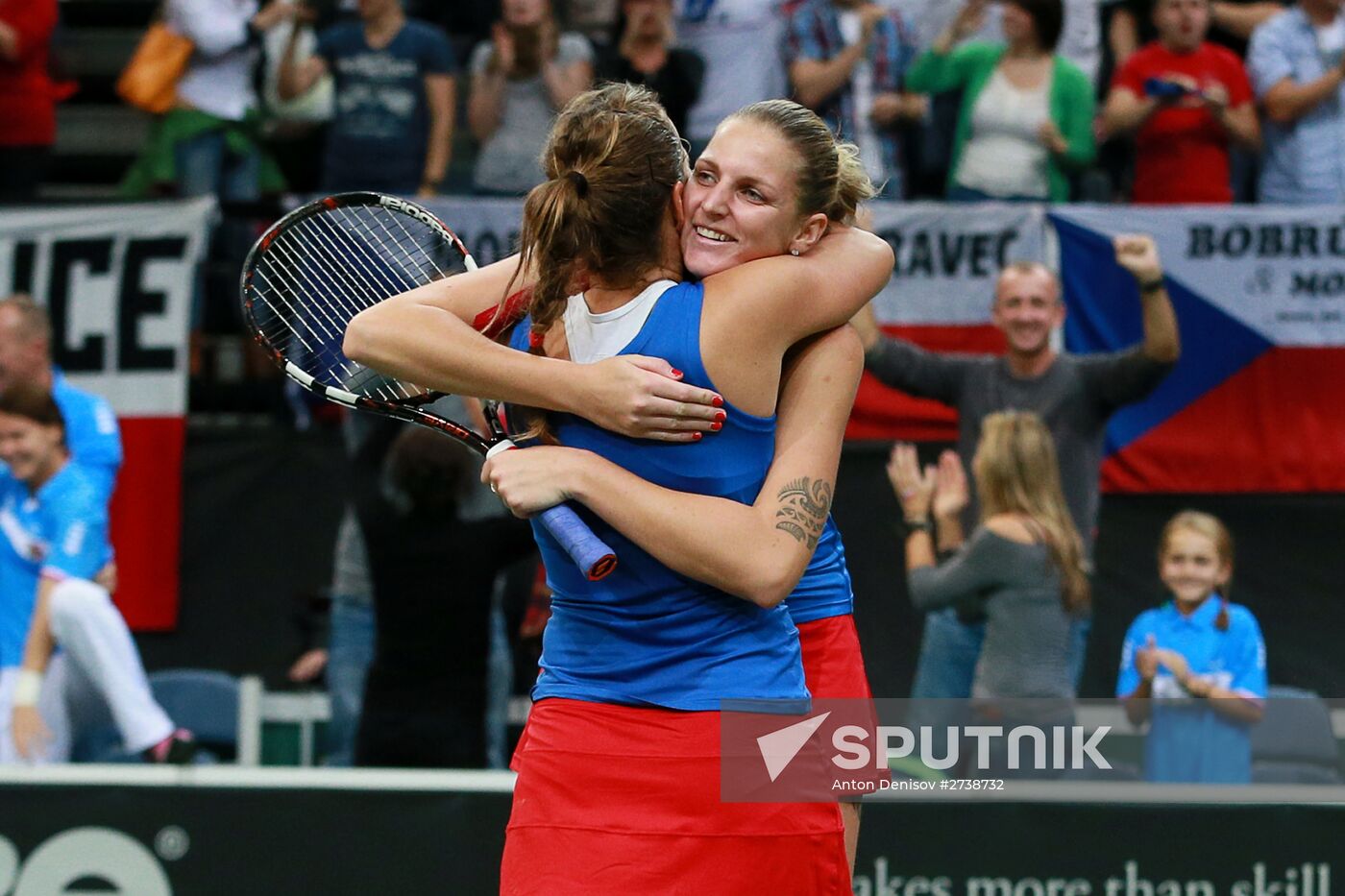 Fed Cup. Finals. Czech Republic vs. Russia. Day 2