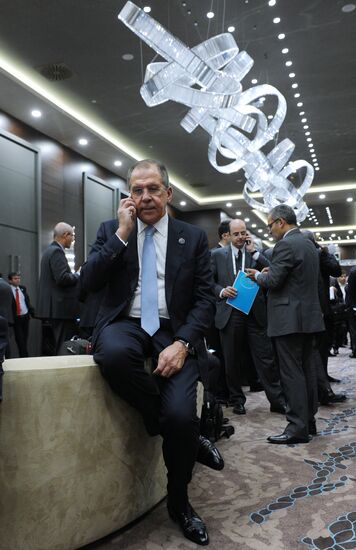 Vladimir Putin takes part in G20 summit in Turkey