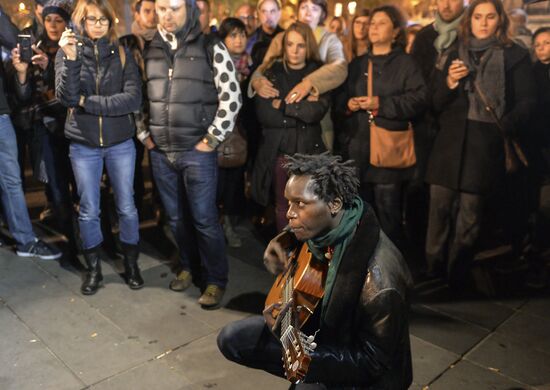 Paris after terrorist attacks