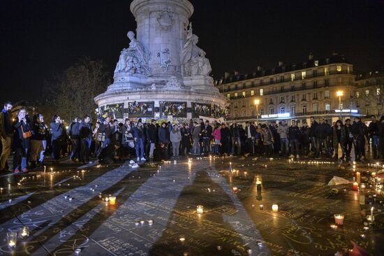 Paris after terrorist attacks