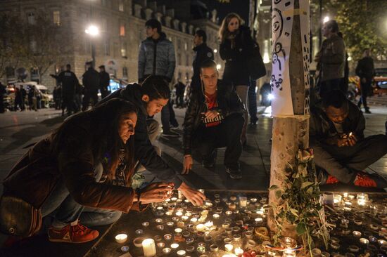Paris after terrorist attacks