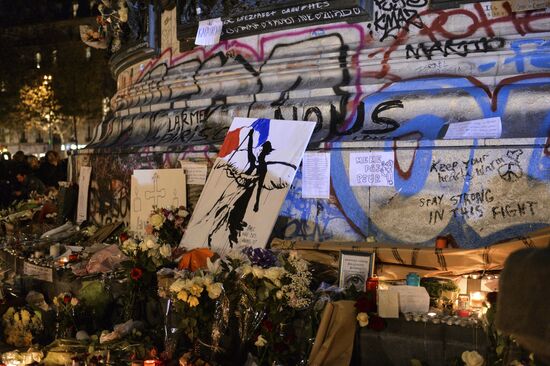Paris after terrorist attacks