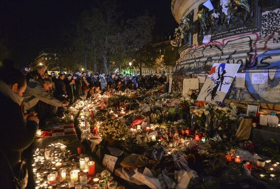 Paris after terrorist attacks