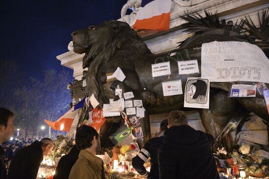 Paris after terrorist attacks