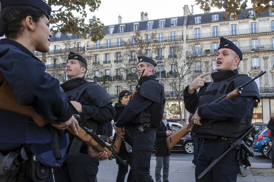 Paris after terrorist attacks