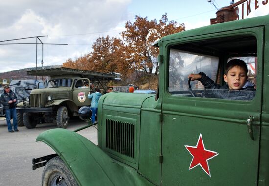 Military-patriotic park in Crimea