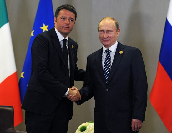 Russian President Vladimir Putin participates in G20 summit in Turkey