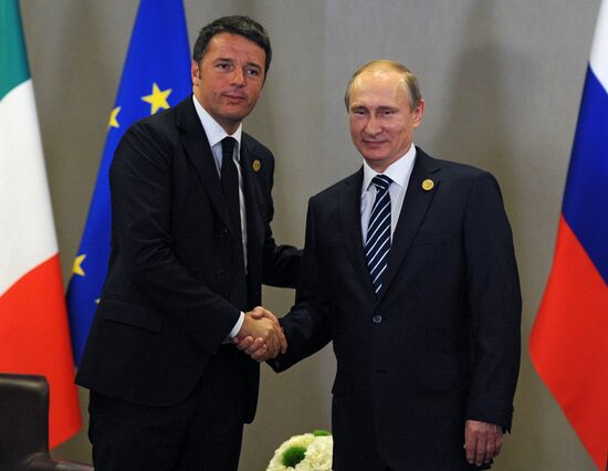 Russian President Vladimir Putin participates in G20 summit in Turkey