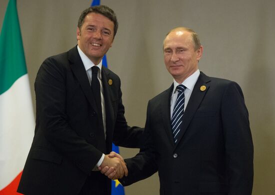 Russian President Vladimir Putin participates in G20 summit in Turkey