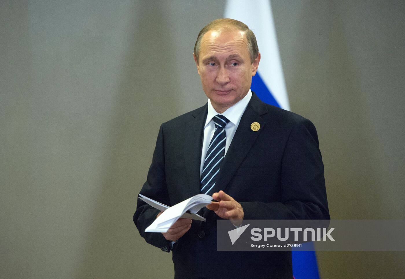 Russian President Vladimir Putin participates in G20 summit in Turkey
