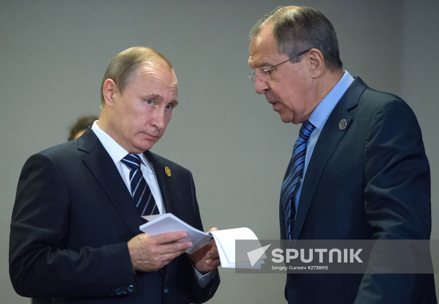 Russian President Vladimir Putin participates in G20 summit in Turkey