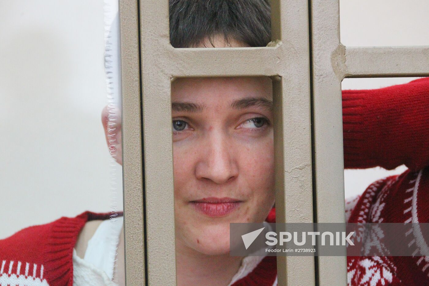 Court hearing in Ukrainian citizen Nadezhda Savchenko's case