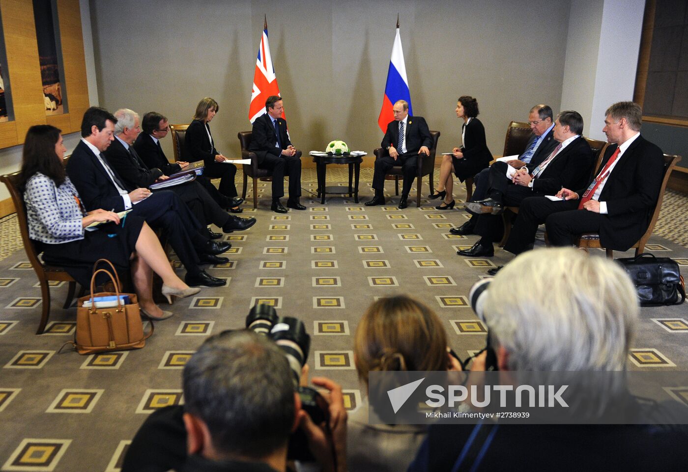 Russian President Vladimir Putin participates in G20 summit in Turkey
