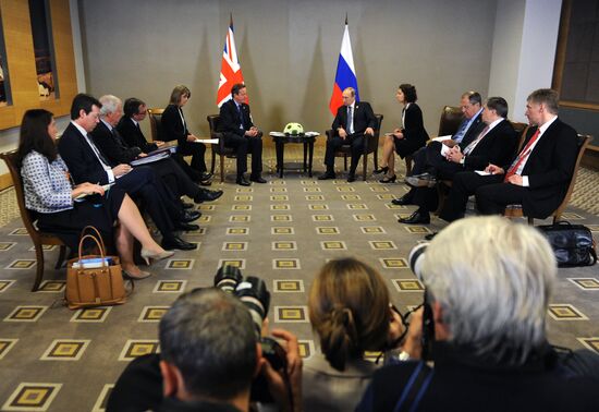 Russian President Vladimir Putin participates in G20 summit in Turkey