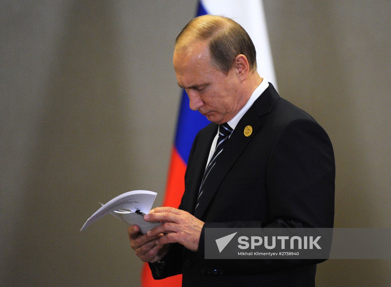 Russian President Vladimir Putin participates in G20 summit in Turkey