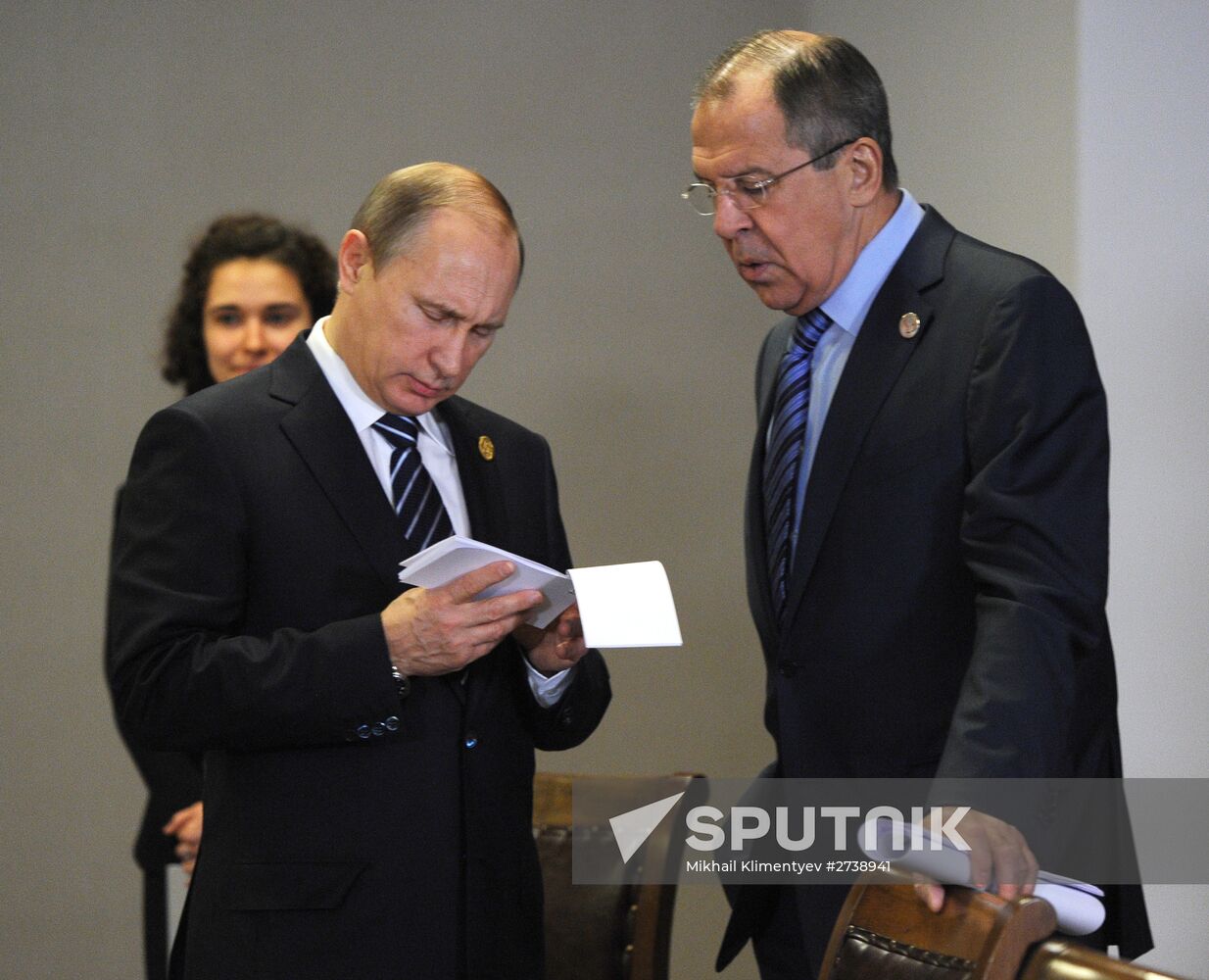Russian President Vladimir Putin participates in G20 summit in Turkey