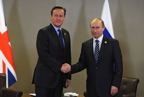 Russian President Vladimir Putin participates in G20 summit in Turkey
