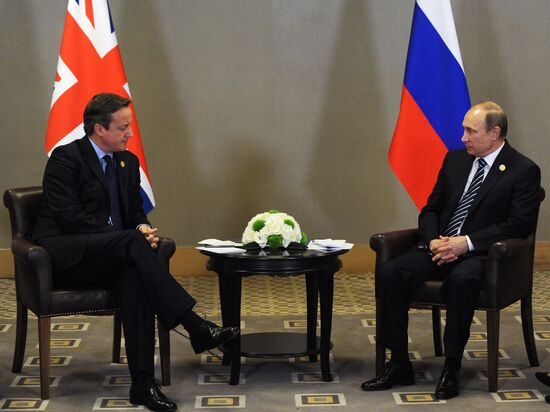 Russian President Vladimir Putin participates in G20 summit in Turkey