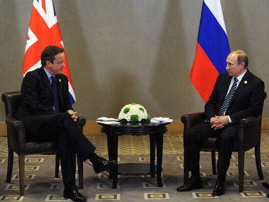 Russian President Vladimir Putin participates in G20 summit in Turkey
