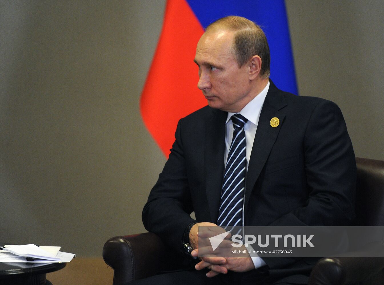 Russian President Vladimir Putin participates in G20 summit in Turkey