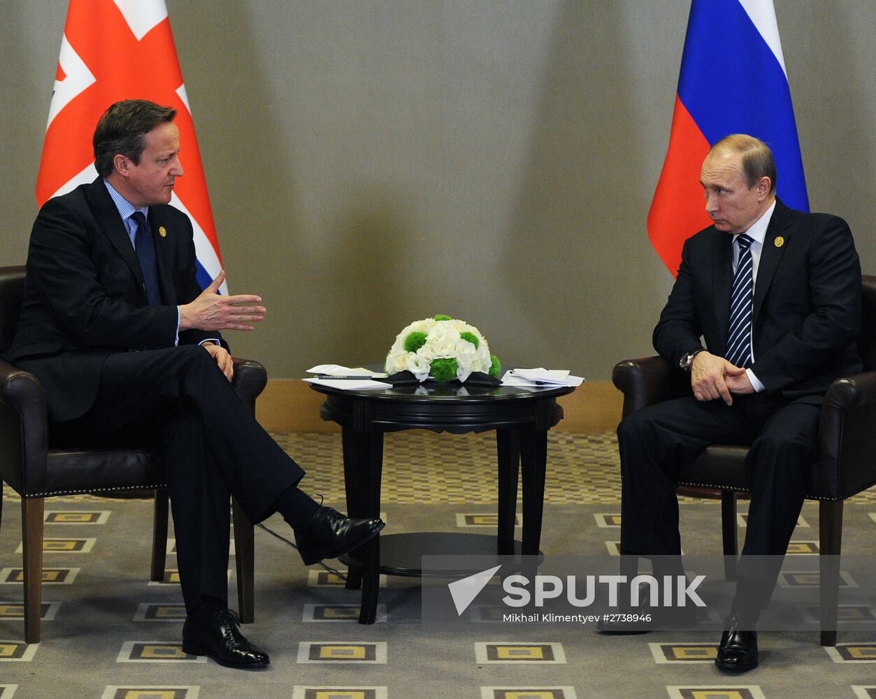 Russian President Vladimir Putin participates in G20 summit in Turkey