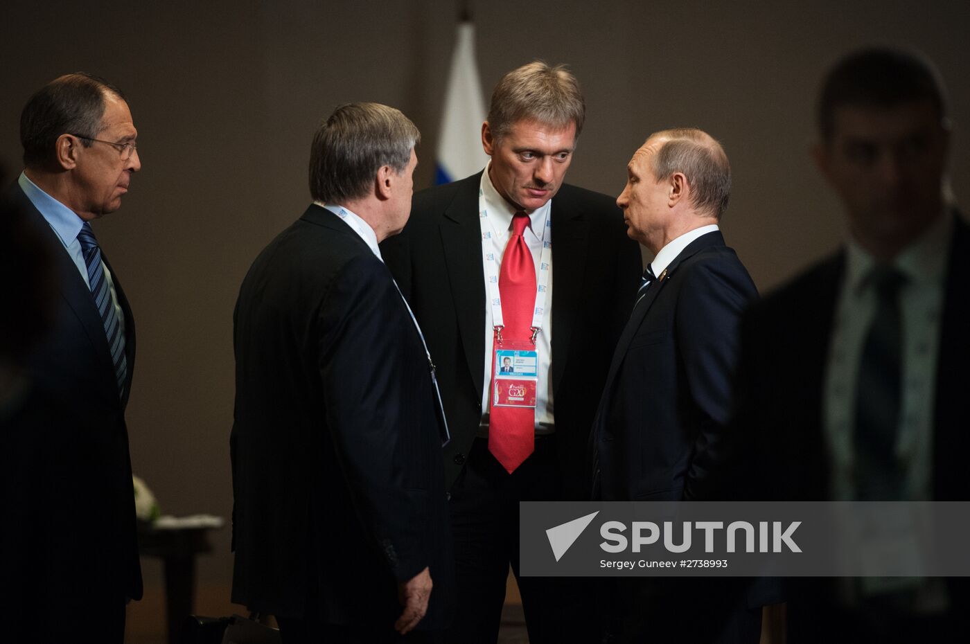 Russian President Vladimir Putin participates in G20 summit in Turkey