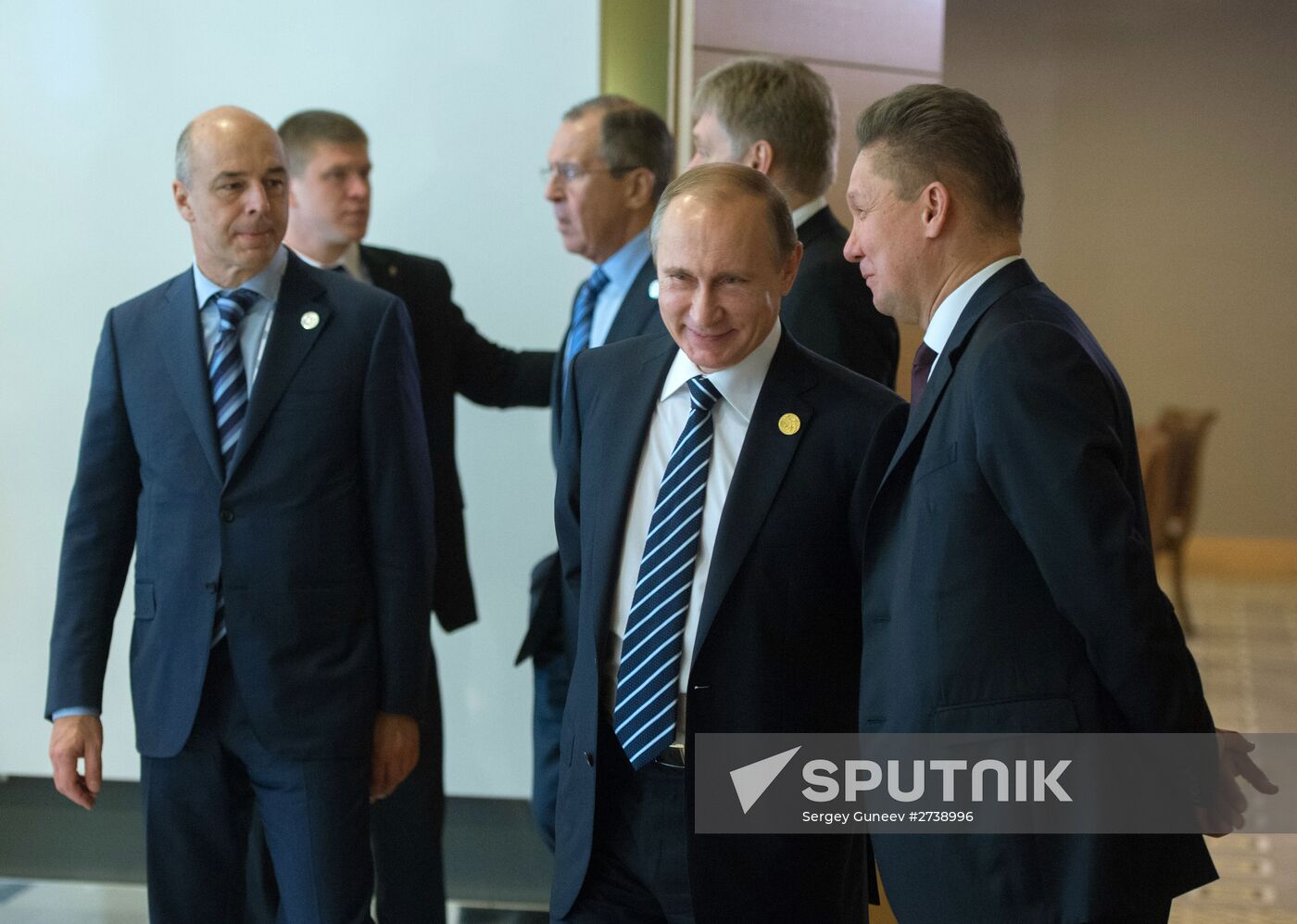 Russian President Vladimir Putin participates in G20 summit in Turkey