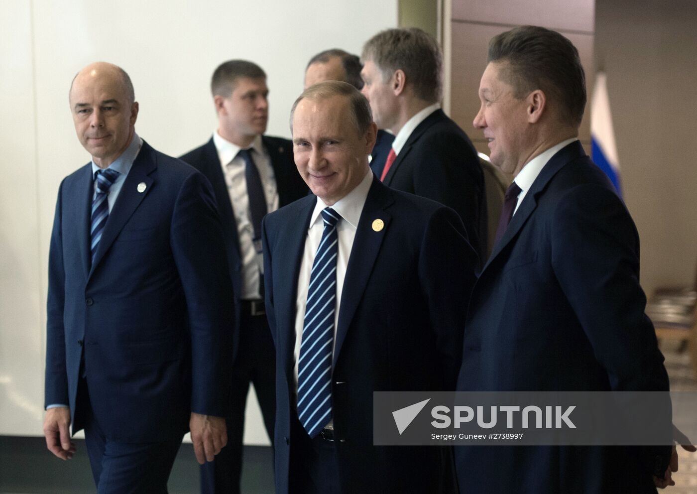 Russian President Vladimir Putin participates in G20 summit in Turkey