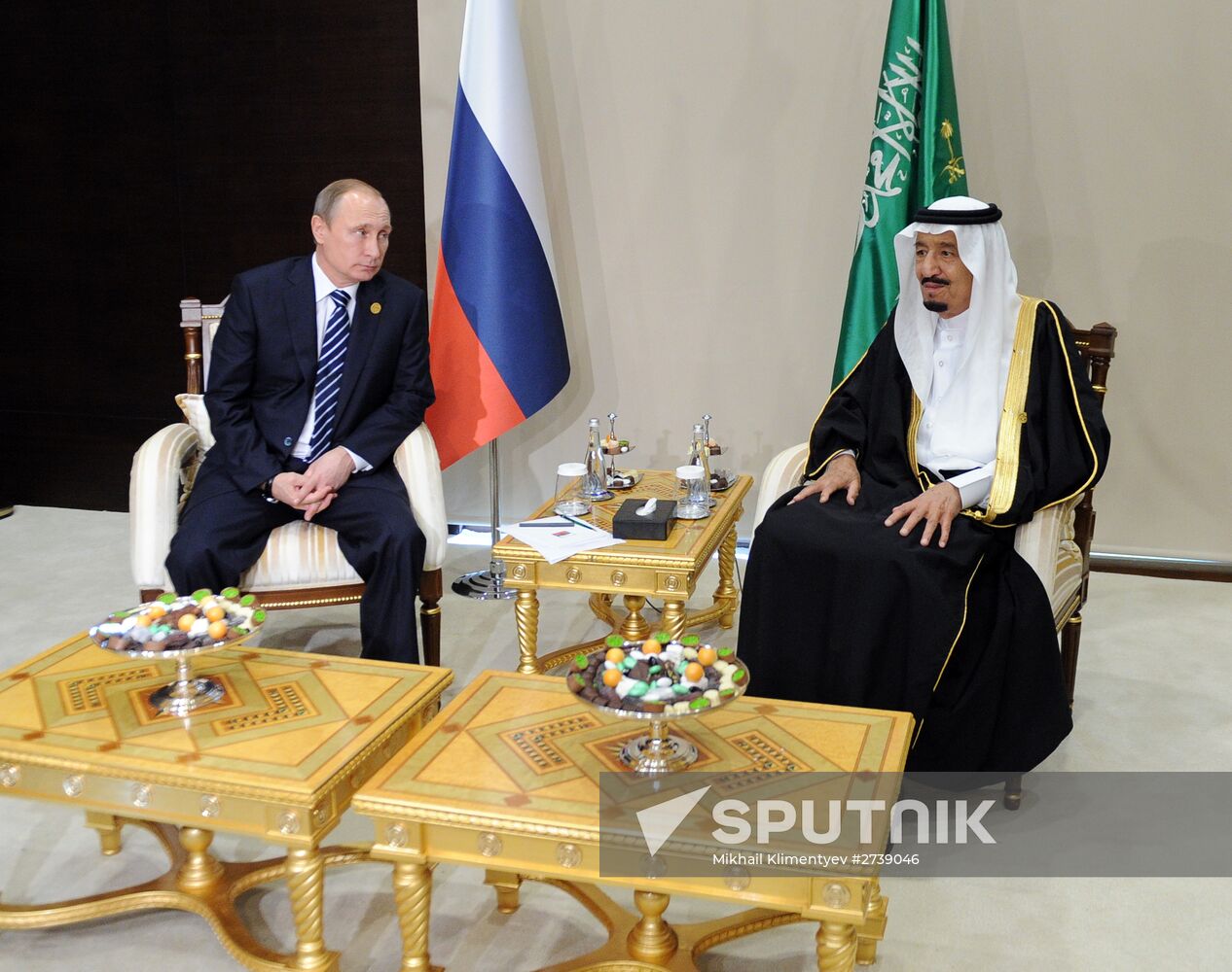 Russian President Vladimir Putin participates in G20 summit in Turkey