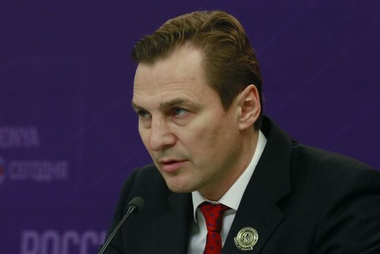 Press conference by Sergey Fyodorov