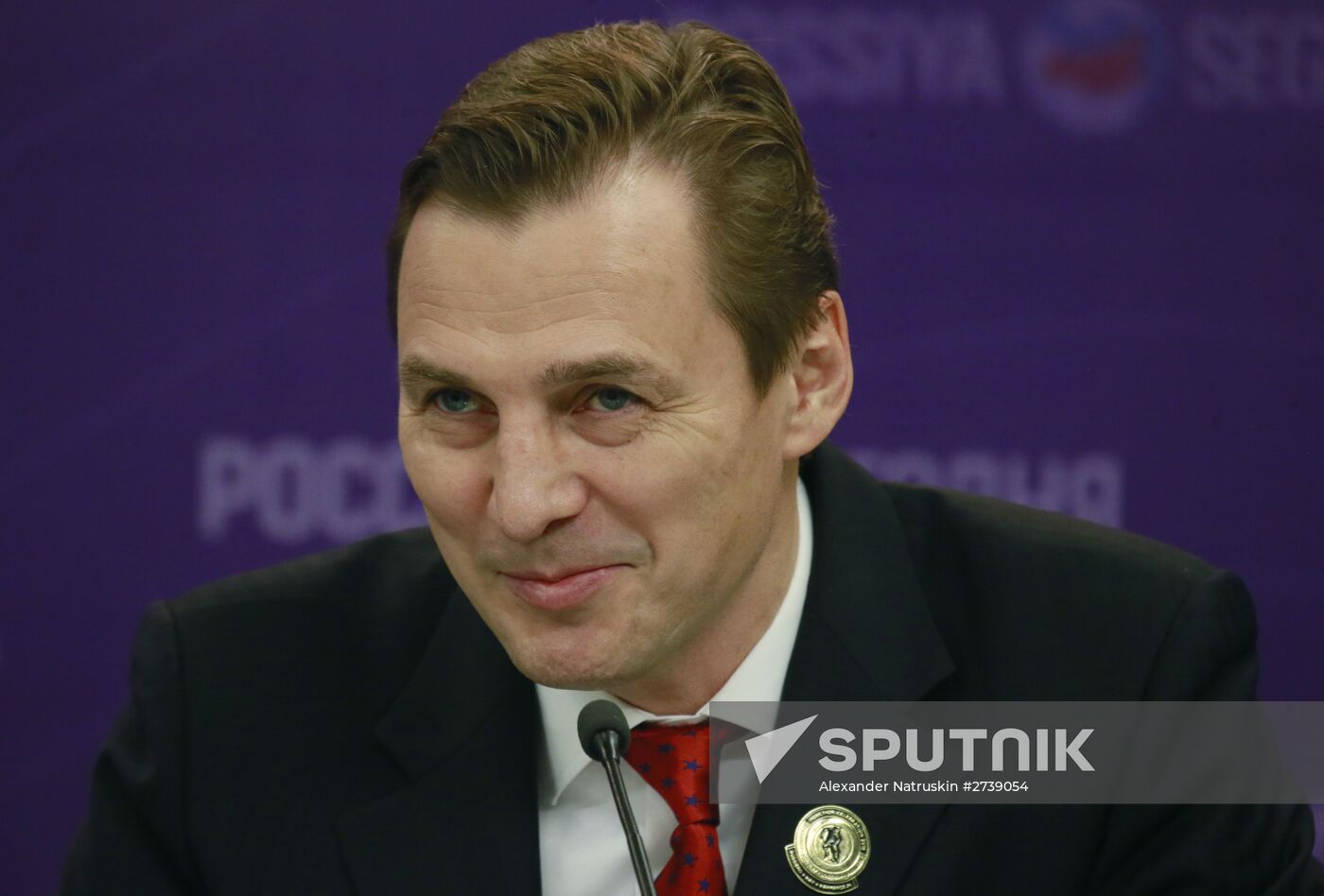 Press conference by Sergey Fyodorov