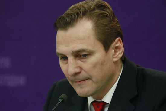 Press conference by Sergey Fyodorov
