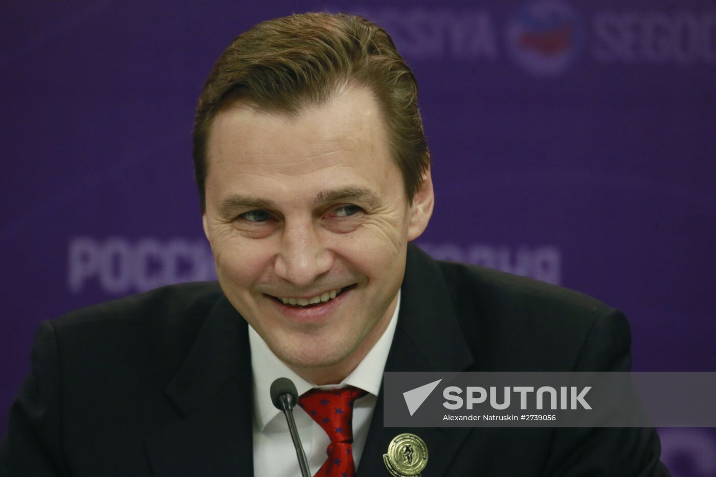 Press conference by Sergey Fyodorov