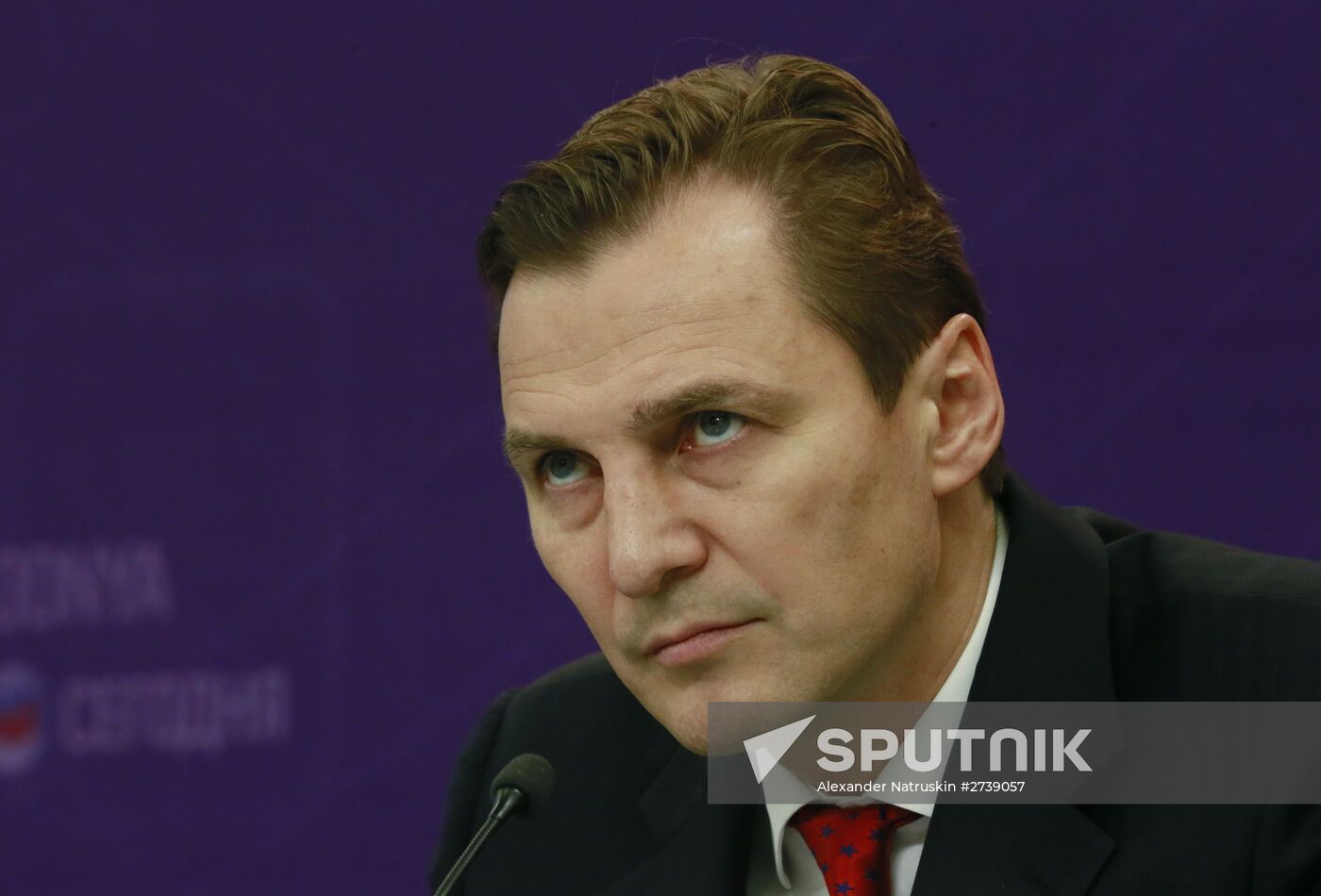 Press conference by Sergey Fyodorov